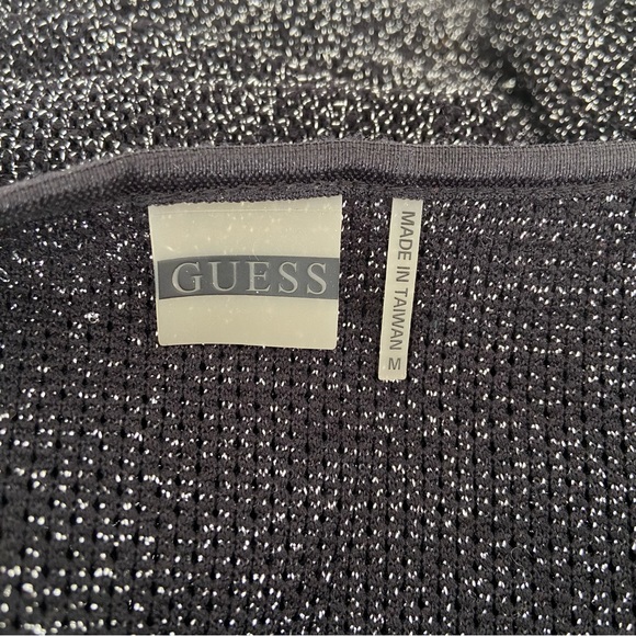 Guess Open Front Metallic Top size medium - Picture 6 of 7